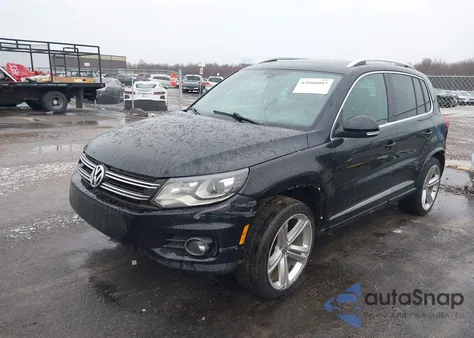 2014 Volkswagen Tiguan R-Line из США, поврежденный, VIN WVGBV3AX8EW117624